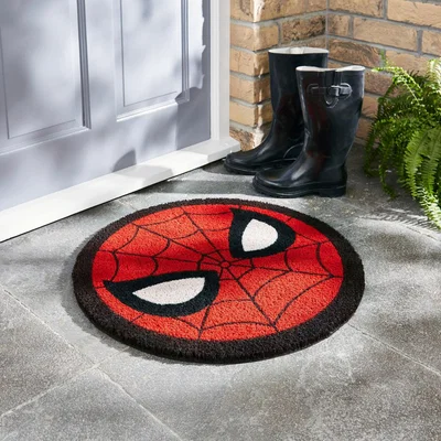 Dunelm Marvel Spider-Man Doormat Red