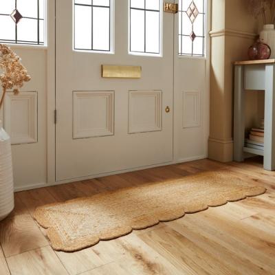 Dunelm Churchgate Scallop Jute Doormat