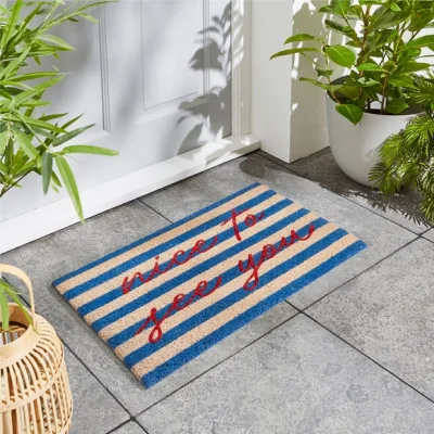 Dunelm Nice To See You Coir Doormat