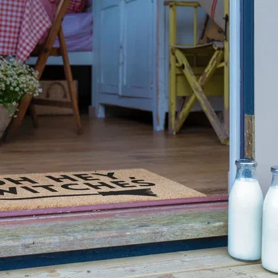 Dunelm Artsy Mats Oh Hey Witches Coir Doormat