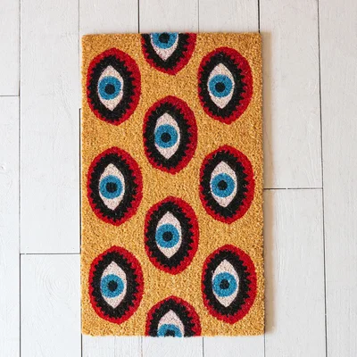 Graham & Green Eye Print Doormat
