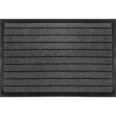 Homebase Barrier Doormat Rolled Grey - 80 x 120cm