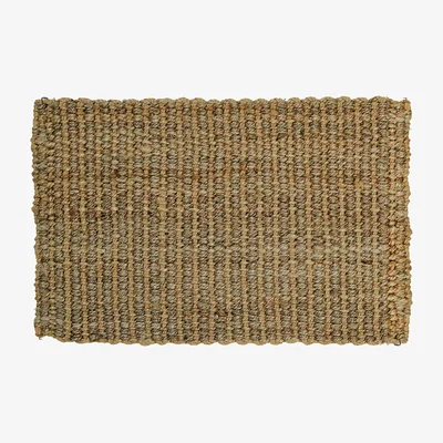 Homebase Natural Jute Doormat - 45 x 75cm