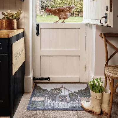 Hug Rug Green House Washable Doormat