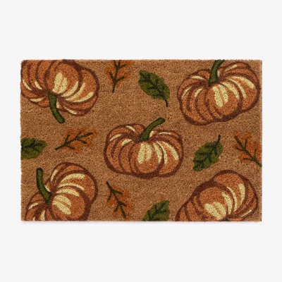 Hug Rug Multi Pumpkins Coir Doormat