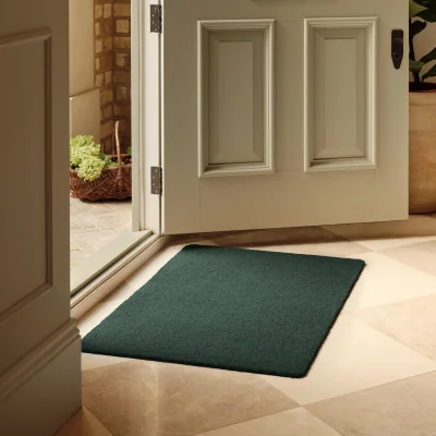 Hug Rug Sense Forest Green Washable Doormat