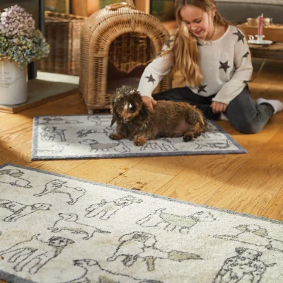Hug Rug Pet 70 Dogs Grey Washable Doormat