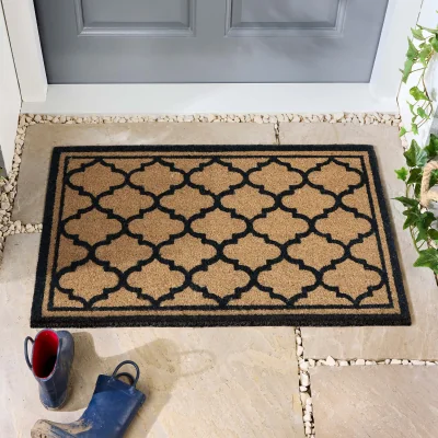 Hug Rug Moroccan Tile Coir Doormat