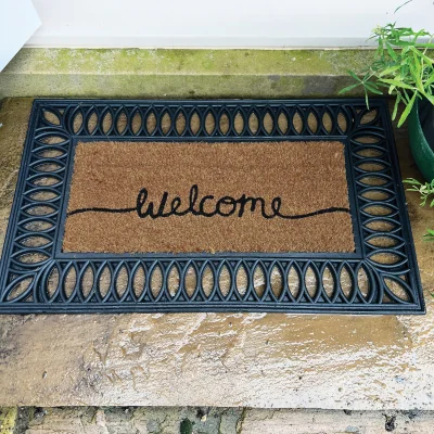 Hug Rug Coir Insert Welcome Doormat