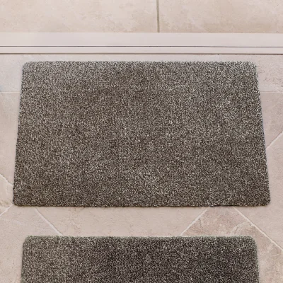 Hug Rug Plain Fleck - Slate Doormat