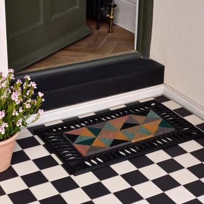 Hug Rug Coir Insert Geo 1 Doormat