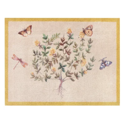 Hug Rug Thyme Walk Lichen & Gooseberry Washable Doormat