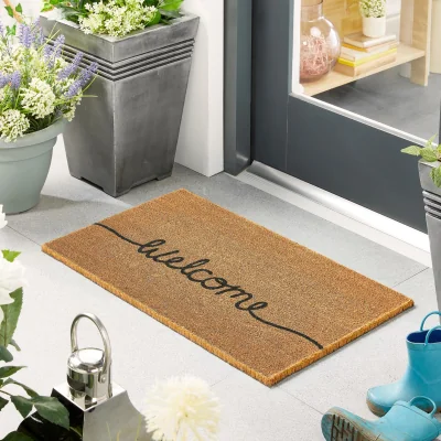 Hug Rug Printed Coir Welcome Doormat