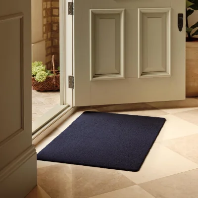 Hug Rug Sense French Navy Washable Doormat