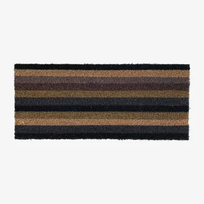 Hug Rug Coir Insert Ocean Stripe Doormat