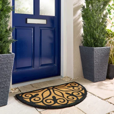 Hug Rug Scroll Coir Doormat