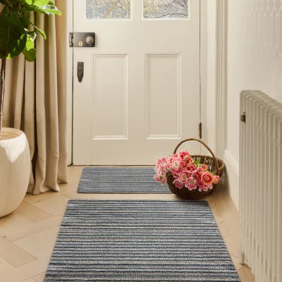 Hug Rug Candy Portland Stripe Washable Doormat