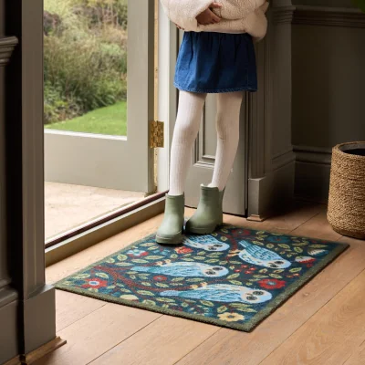 Hug Rug Alison's Owl Washable Doormat