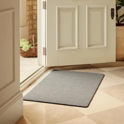 Hug Rug Sense Ghost Grey Washable Doormat