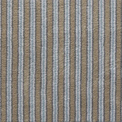 Hug Rug Stripe 83 Beige/Blue Washable Doormat