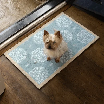 Hug Rug Home 15 Blue Washable Doormat