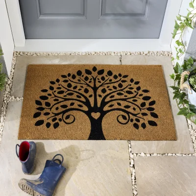 Hug Rug Tree Of Life Coir Doormat