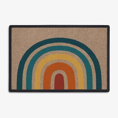 John Lewis Ruggable Aria Rainbow Doormat, Multi