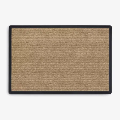 John Lewis Ruggable Looped Coir Door Mat, Natural