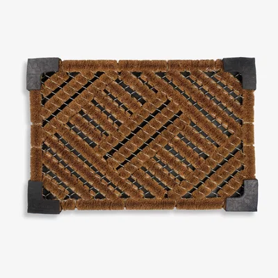 John Lewis John Lewis & Partners Coir Door Mat Rug, Natural