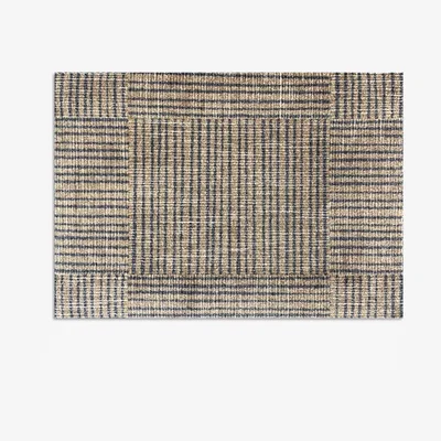John Lewis Wash+Dry Canvas Door Mat, Neutral