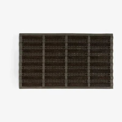 John Lewis John Lewis & Partners Rubber and Coir Door Mat, Black