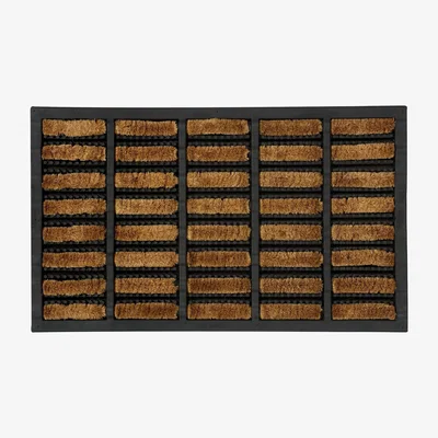 John Lewis John Lewis & Partners Rubber and Coir Scraper Door Mat