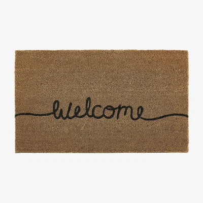 La Redoute Welcome Coir Doormat
