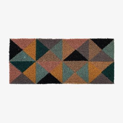 La Redoute Geometric Print Coir Doormat Insert
