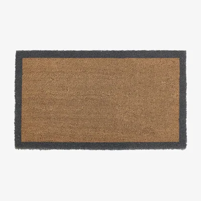 La Redoute Border Print Coir Doormat