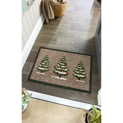La Redoute Christmas My Winter Trees Doormat