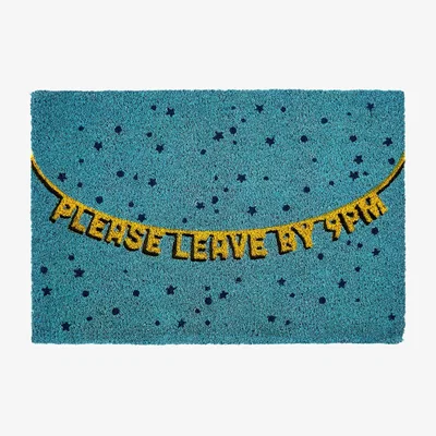 La Redoute Please Leave By 9PM Coir Doormat