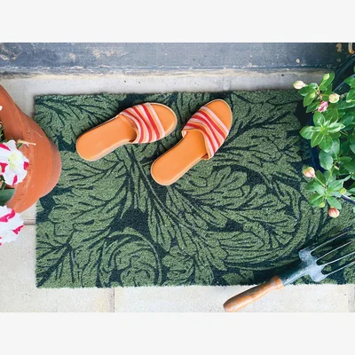 La Redoute Eco 100% Natural Country Garden Doormat 45x75cm