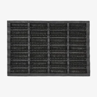 La Redoute Black Boot Scraper Doormat