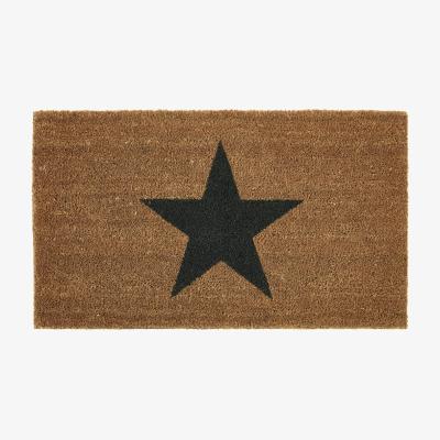 La Redoute Star Printed Coir Doormat