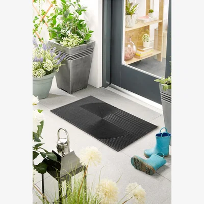La Redoute Reversible Rubber Curve Doormat