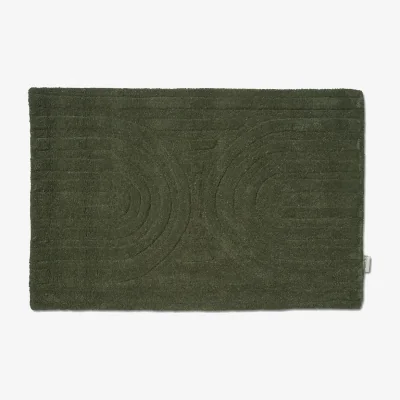 Nordic Nest Classic Collection Curve doormat 60x90 cm Green