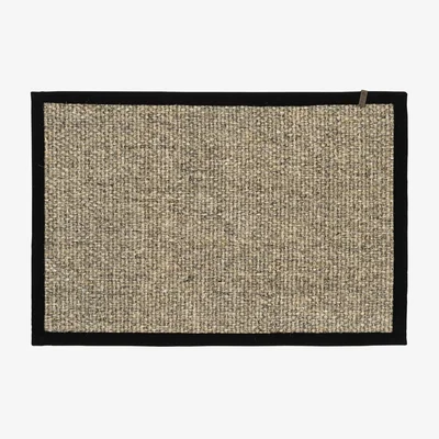 Nordic Nest Dixie Wilma doormat with border Natural 60x90 cm