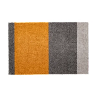 Nordic Nest tica copenhagen Stripes by tica. horizontal. doormat Grey-grey-dijon. 60x90 cm