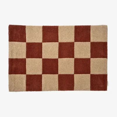 Nordic Nest Classic Collection Square doormat 60x90 cm Brown-natural