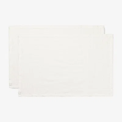 Nordic Nest Ferm Living placemat linne 2-pack Off-white