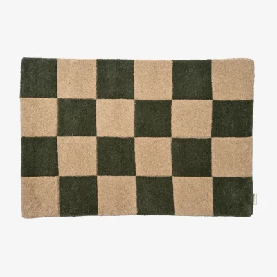 Nordic Nest Classic Collection Square doormat 60x90 cm Grey-natural