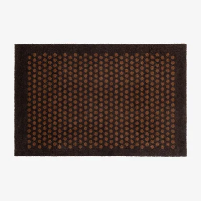 Nordic Nest tica copenhagen Dot doormat Cognac-brown 60x90 cm