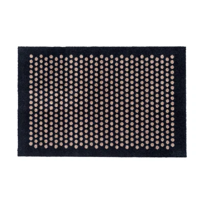 Nordic Nest tica copenhagen Dot doormat Black-sand. 60x90 cm