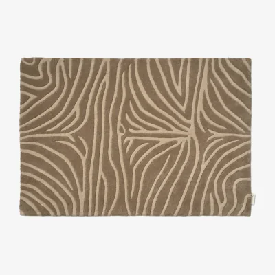 Nordic Nest Classic Collection Zebra doormat Beige 60x90 cm